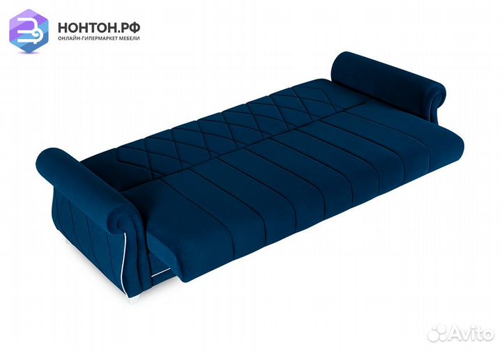 Диван книжка Роуз синий