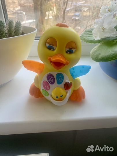 Утка музыкальная,развивающая