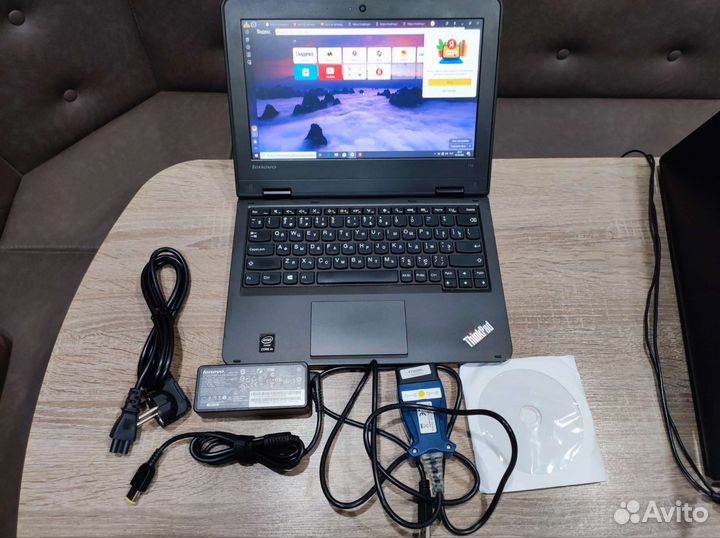 Lenovo thinkpad 11е 4Gb,SSD (inpa диагностика BMW)