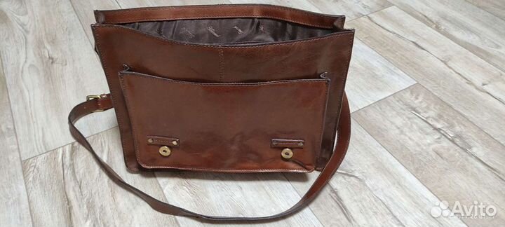 Сумка мужская из натуральной кожи Ashwood