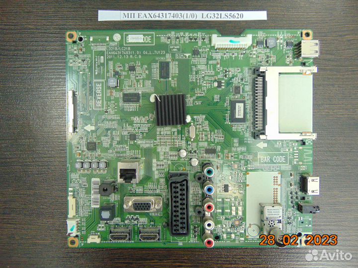 Main board EAX64317403(1.0)