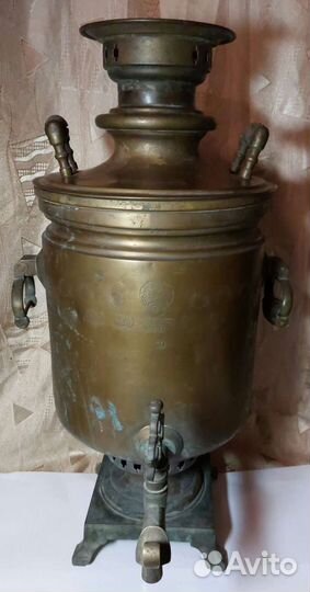 Старинный тульский самовар