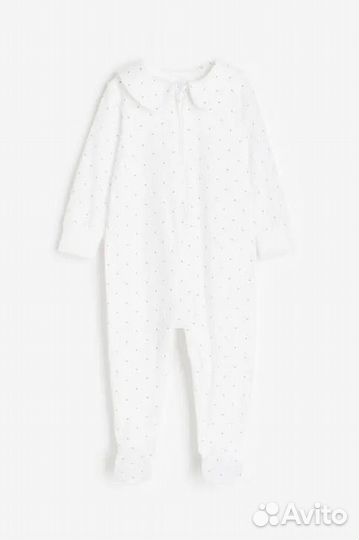Комбинезон слип новый h&m 56,62,68 на молнии