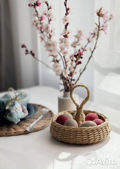 Корзина пасхальная для яиц