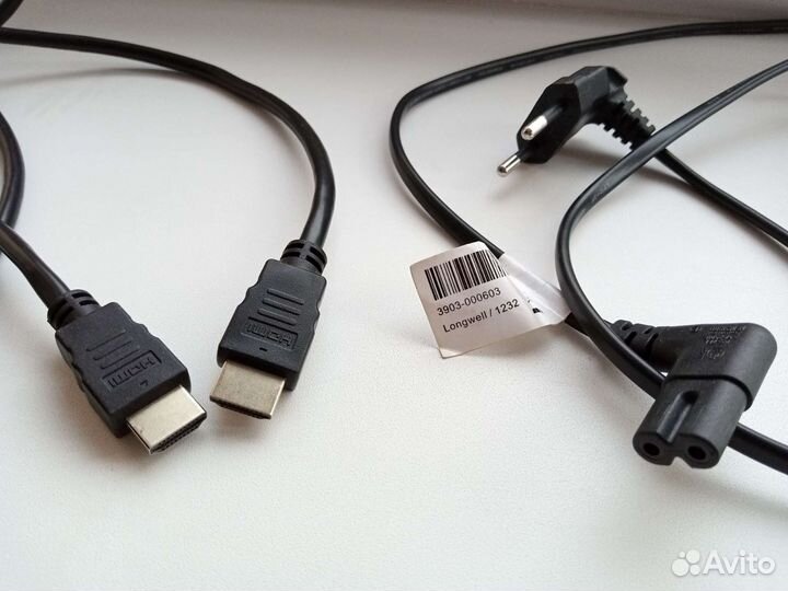 Кабели для телевизора, питание 220в. И hdmi