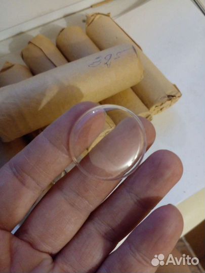 Часы СССР. стекла СССР для часов новые 32,5мм