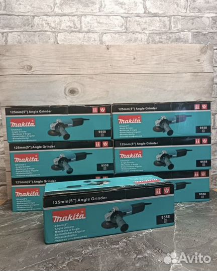 Ушм болгарка makita 125 9558