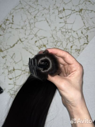 Хвост на заколке