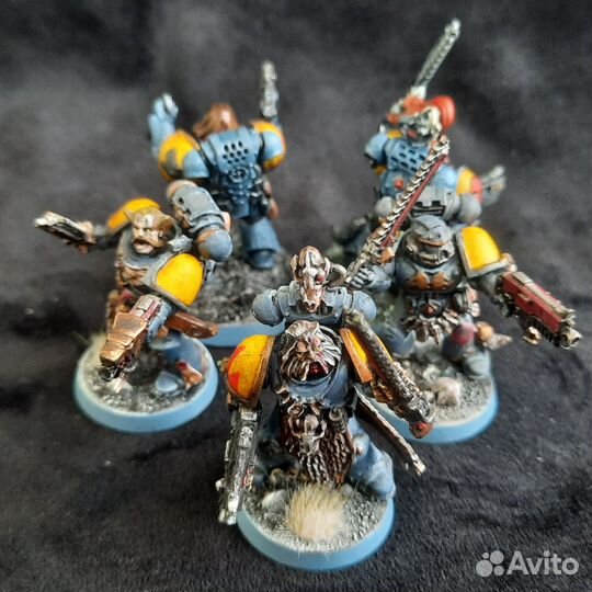 Warhammer 40k space marine Wolves