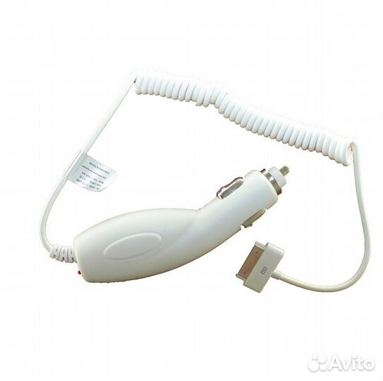 Зарядное в Авто 30-pin для iPhone 4 / iPad
