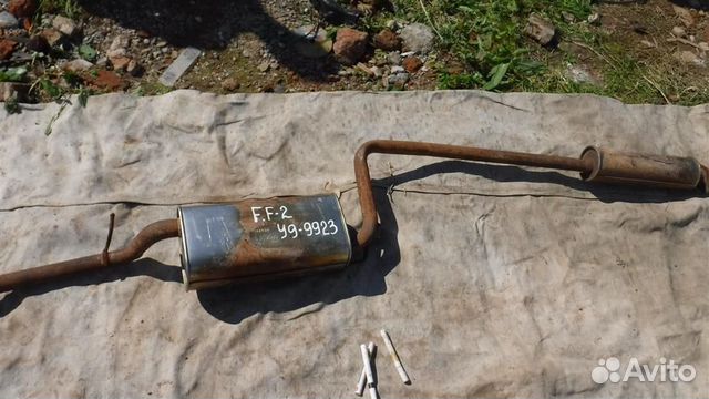 Задняя часть глушителя Ford Focus II 2005-2011