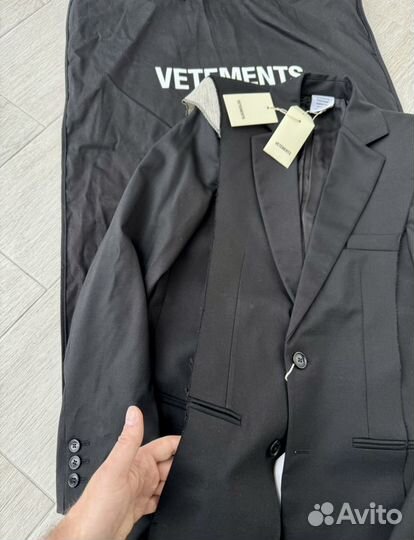 XS и S Vetements cut out жакет пиджак оригинал