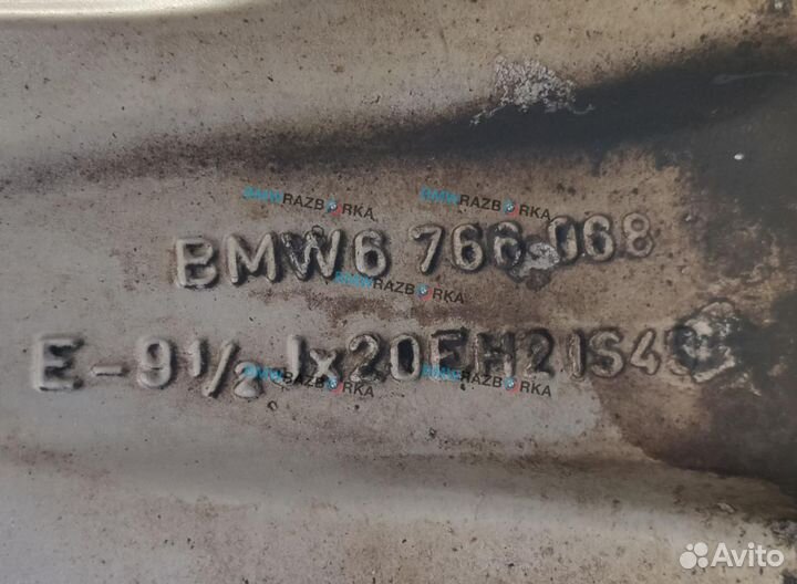 Литой диск BMW X5 E53 R20 168 стиль передний