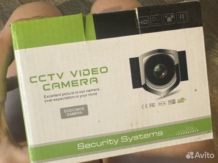 Камера видеонаблюдения уличная, анал., ip