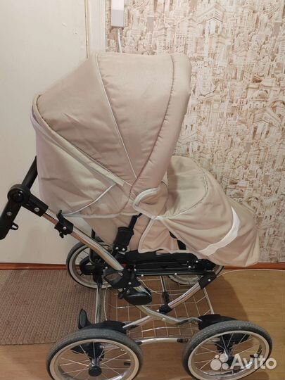 Коляска 2 в 1 Adbor Marsel Classic Beige