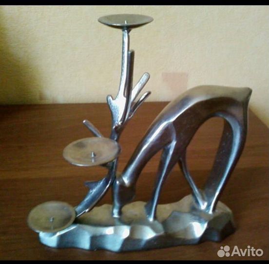 Подсвечник СССР Олень