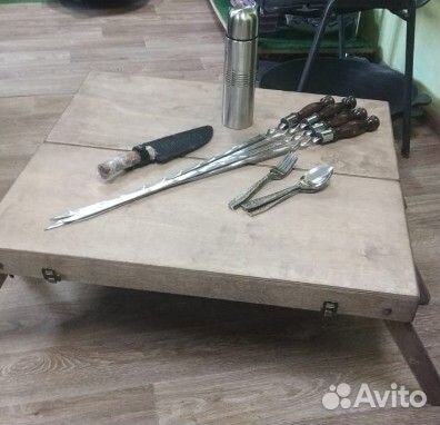 Набор шампуров стол