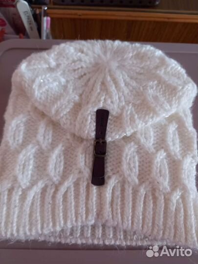 Шапка вязанная женская