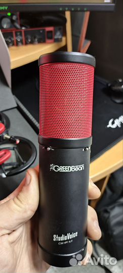 Микрофон GreenBean StudioVoice С34 HPF XLR