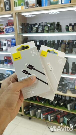 Кабель baseus catys-01 type-c 66w 1m