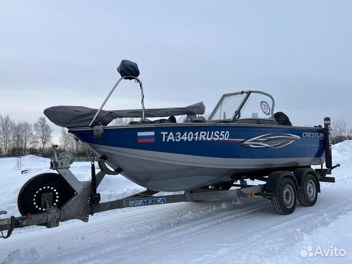 Катер Crestliner Fish Hawk 1650