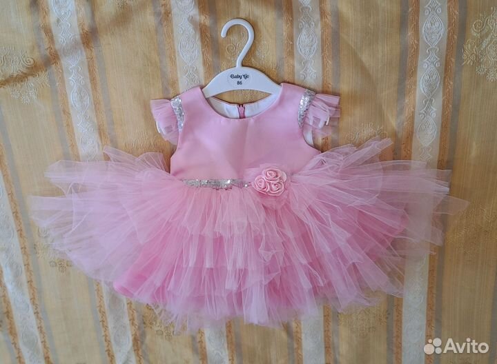 Пышное платье на 1 годик