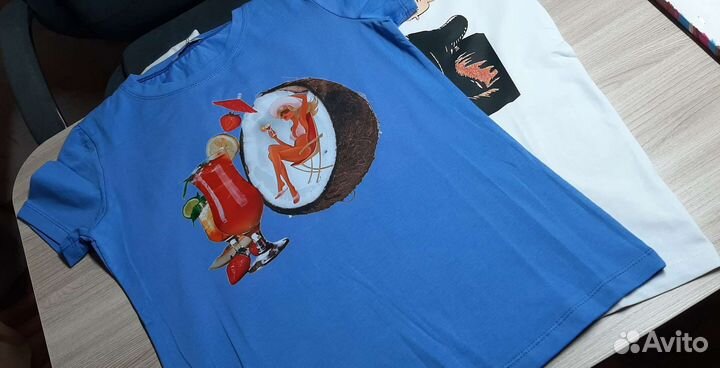 Печать DTF на одежде,футболках, шоппер опт розница