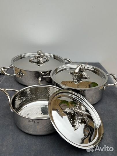 Набор кастрюль из нержавеющей стали
