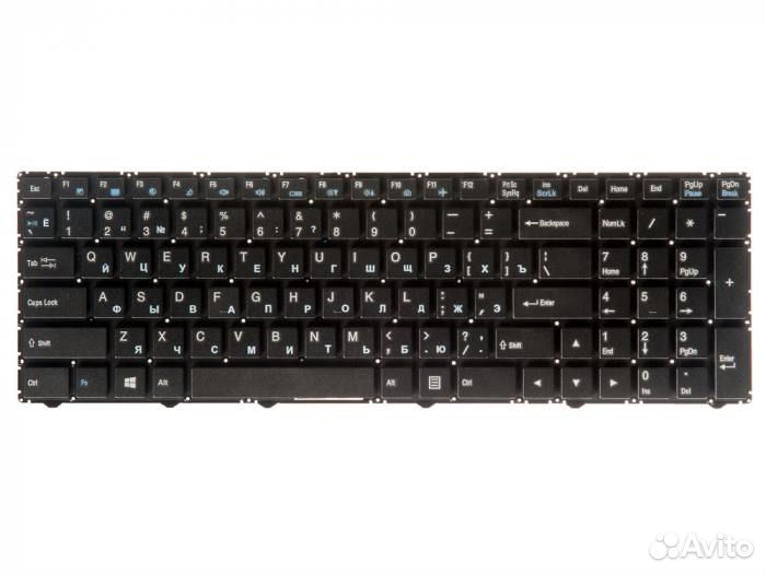 Клавиатура для ноутбука DNS Clevo WA50SFQ, WA50SHQ