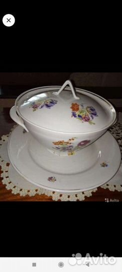 Супница фарфор