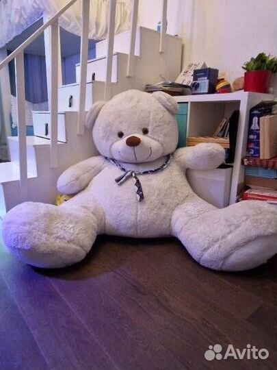 Большая мягкая игрушка медведь