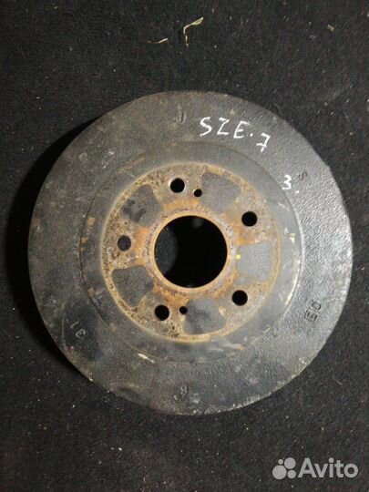 Тормозной диск задний Suzuki Grand Vitara TDA4W