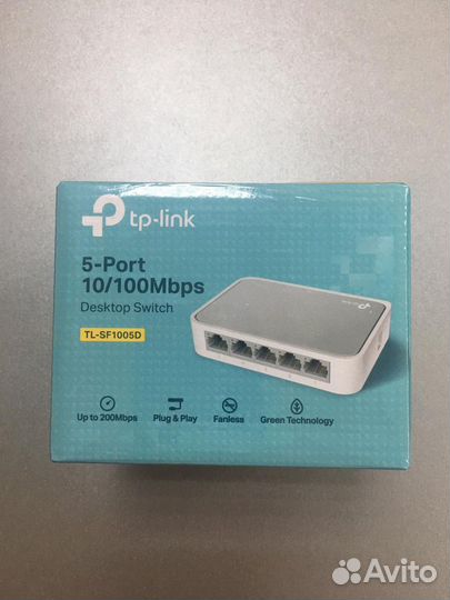 Коммутатор TP-Link TL-SF1005D 5-port