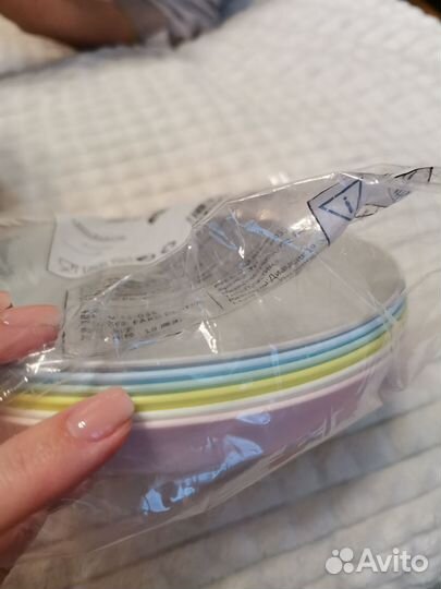 Посуда IKEA пластиковая детская