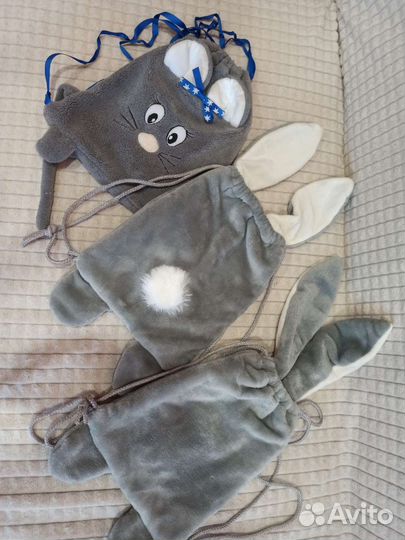 Рюкзак детский плюшевый зверята