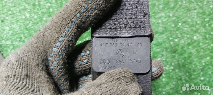 Ремень безопасности передний левый Transporter T4