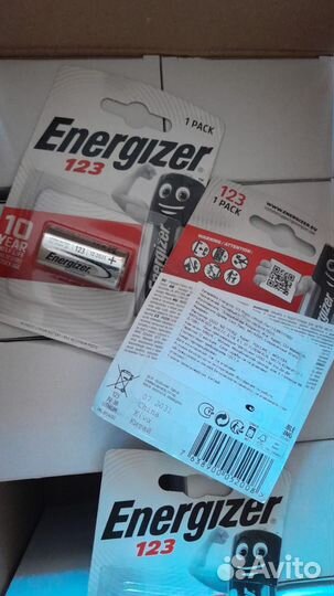 Батарейки 123
