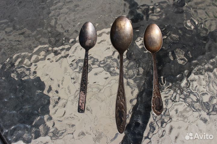 Мельхиоровые ложки СССР