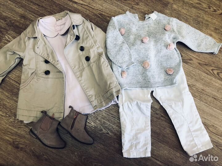 Вещи на девочку 80-86 пакетом