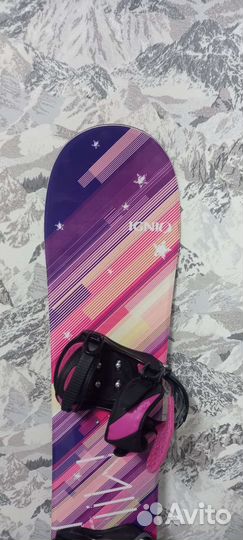 Сноуборд Ignio Milwel 138cm+крепления Ignio
