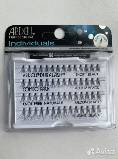 Накладные ресницы пучки и клей