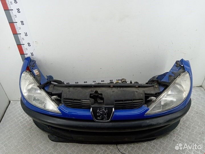 Бампер (ноускат) для Peugeot-Citroen 206