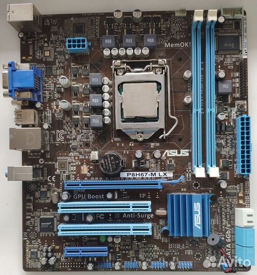 Материнская плата 1155