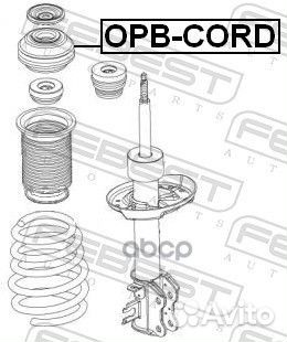 Опора амортизатора opel corsa D/fiat grande PUN