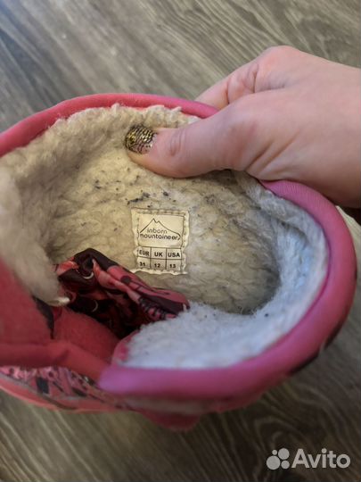 Сапоги зимние на девочку 31 размер