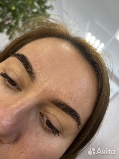 Оформление бровей