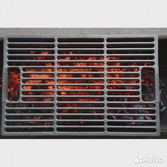 Решетки гриль чугунные, разных размеров