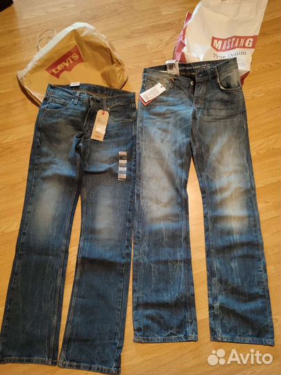 Джинсы Levis 527, Mustang Oregon boot