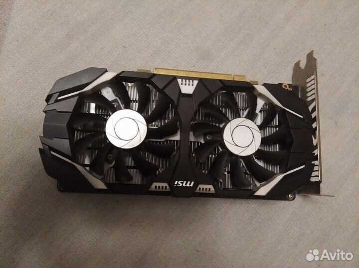 Видеокарта MSI gtx 1050