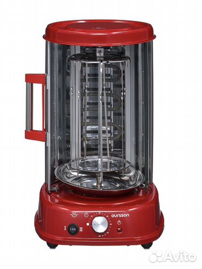 Электрошашлычница Oursson новая